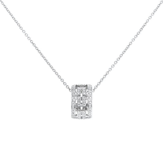 [Kincade Jewelrys] COLLIER PARENTESI ARGENT DIAMANT