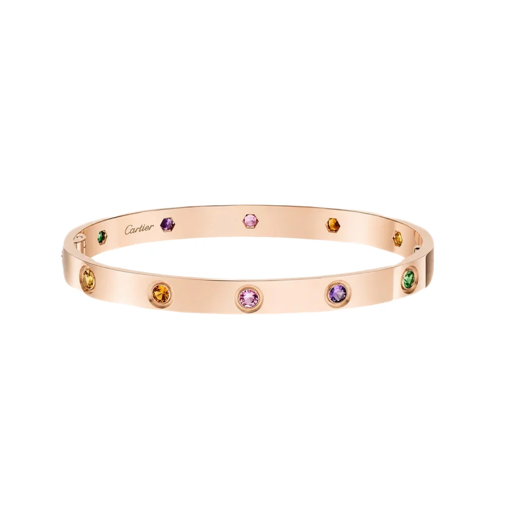 [Kincade Jewelrys]2026 RAINBOW LOVE BRACELET 6.1MM 10 DIAMONDS