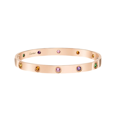[Kincade Jewelrys]2026 RAINBOW LOVE BRACELET 6.1MM 10 DIAMONDS