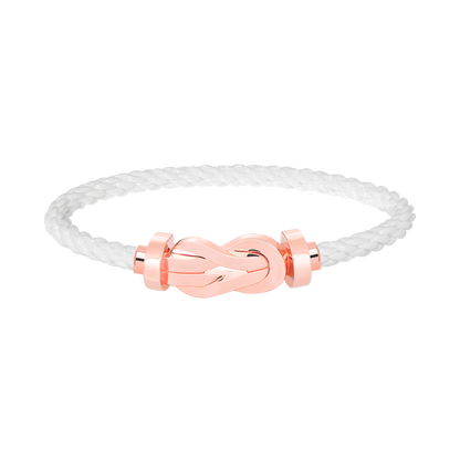 [Kincade Jewelrys] CHANCE GRAND BRACELET BOUCLE 8 CHIFFRES SANS DIAMANT OR ROSE