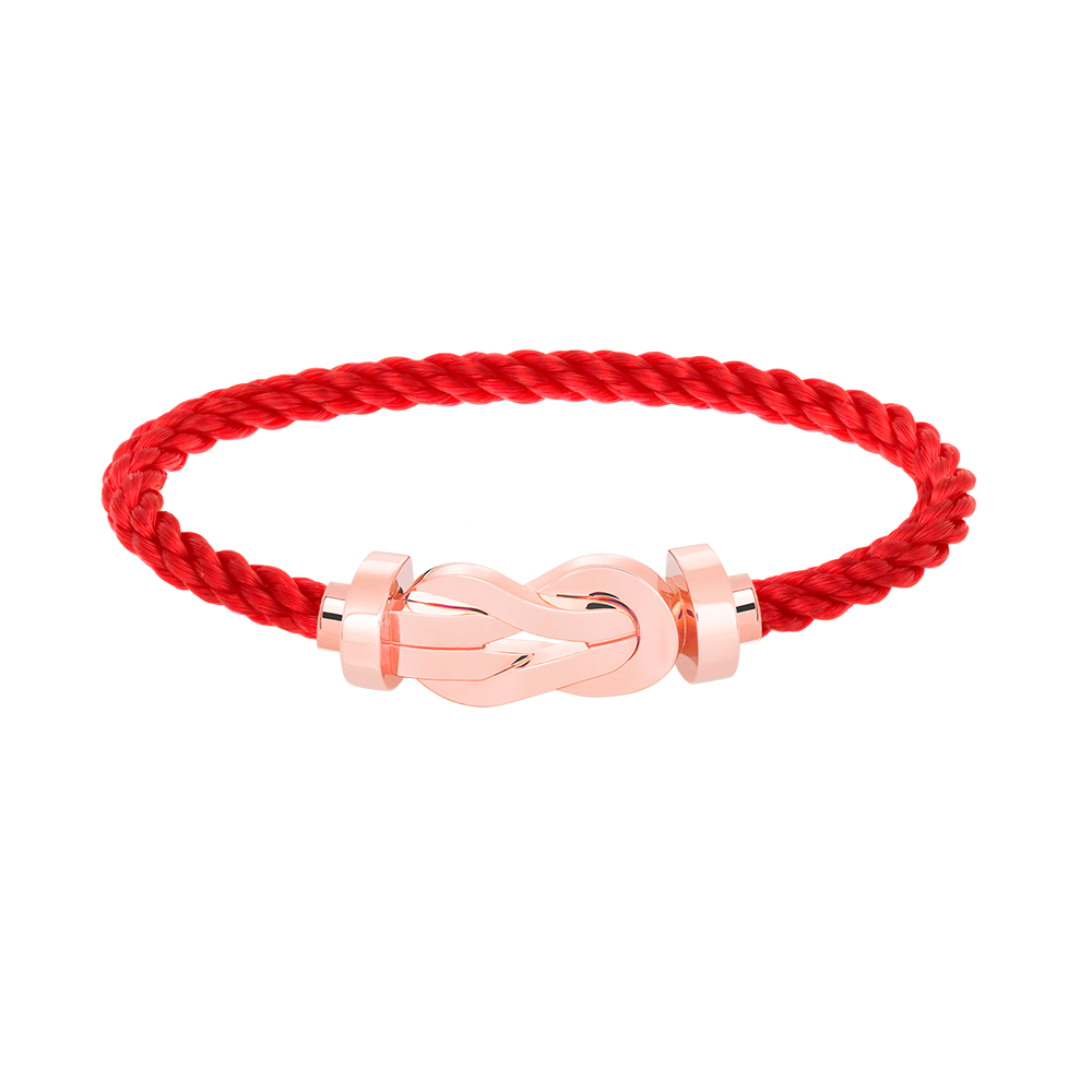 [Kincade Jewelrys] CHANCE GRAND BRACELET BOUCLE 8 CHIFFRES SANS DIAMANT OR ROSE