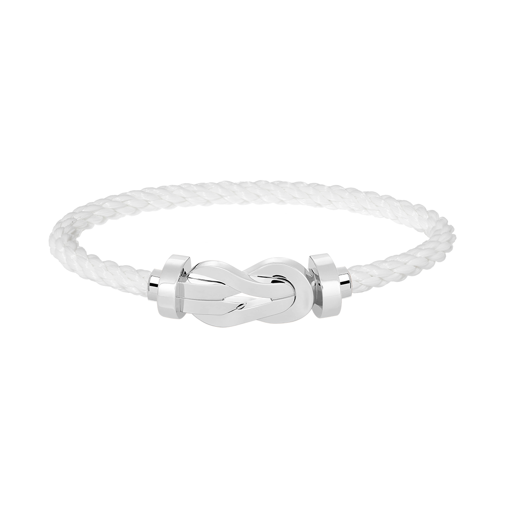 [Kincade Jewelrys]CHANCE LARGE 8 FIGURE BUCKLE NO DIAMOND BRACELET SILVER
