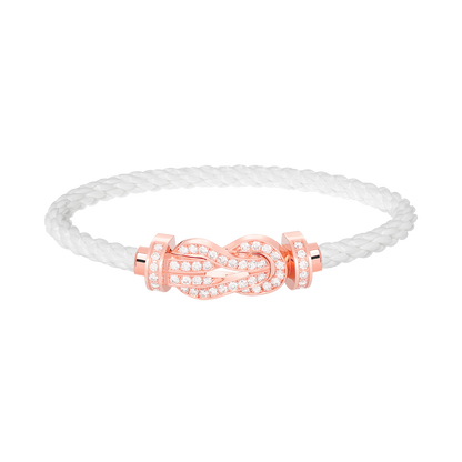 [Kincade Jewelrys] CHANCE GRAND BRACELET BOUCLE 8 CHIFFRES EN OR ROSE