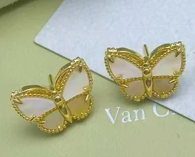[Kincade Jewelrys]26 NEW CLOVER LUCKY LIGHT YELLOW AND WHITE SET
