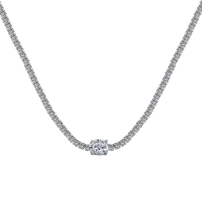 [Kincade Jewelrys] Collier taille ovale brillant de 1,0 carat