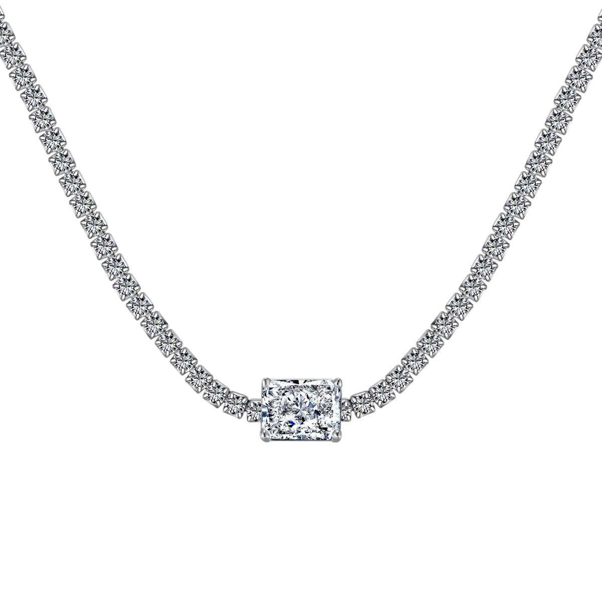 [Kincade Jewelrys] Collier orné d'une émeraude taille 2,0 carats