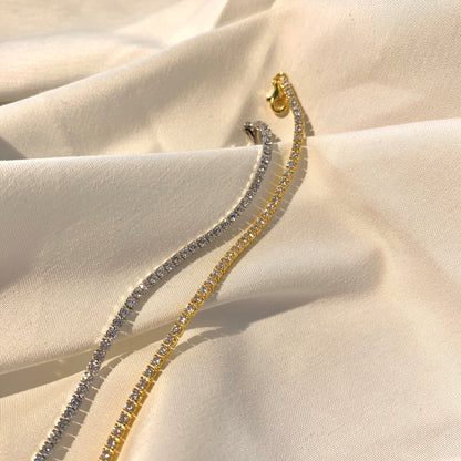 [Kincade Jewelry] Bracelet tennis taille princesse brillant et éclatant