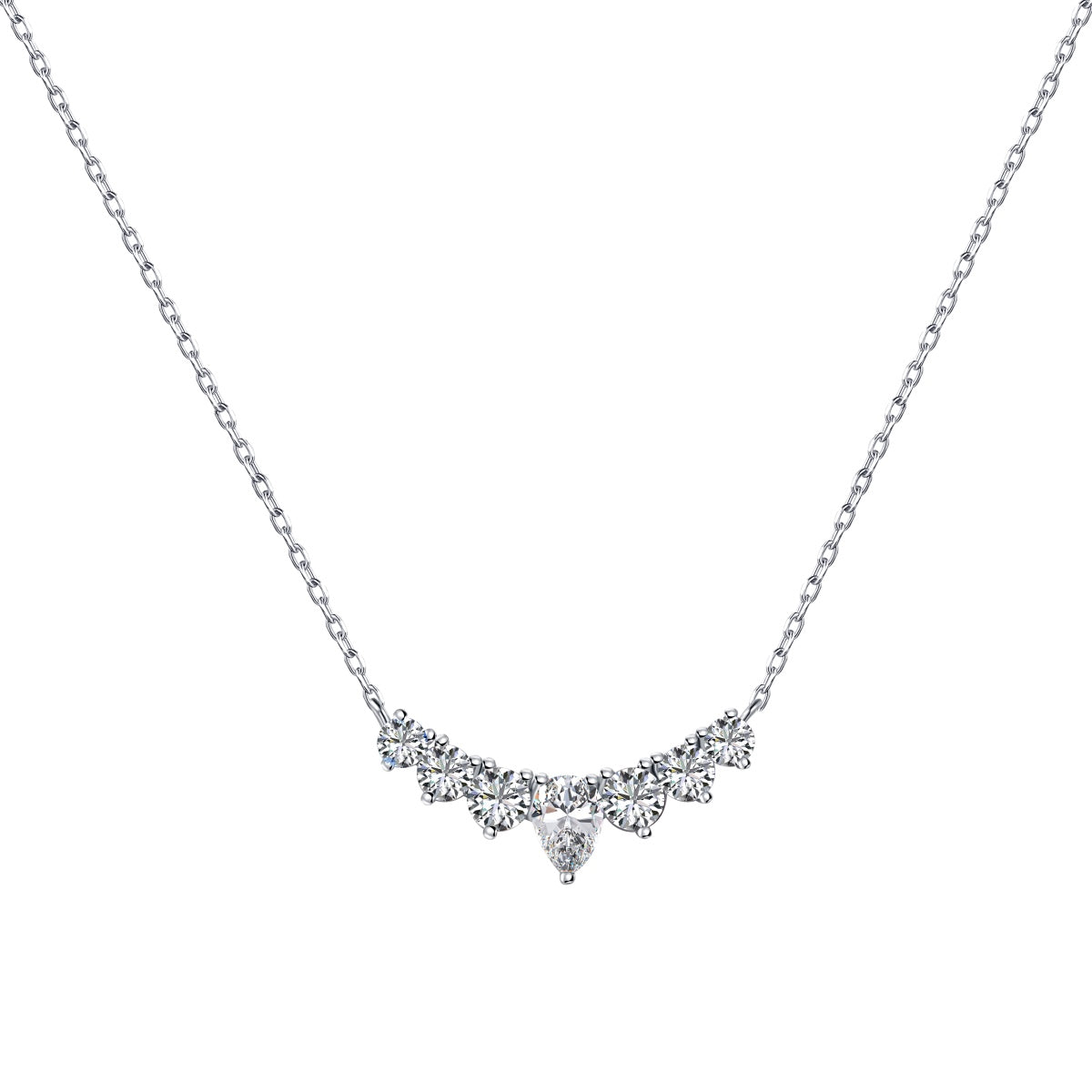 [Kincade Jewelrys] Collier délicat en forme de cœur coloré