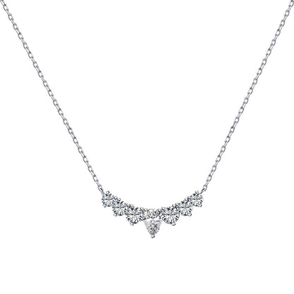 [Kincade Jewelrys] Collier délicat en forme de cœur coloré