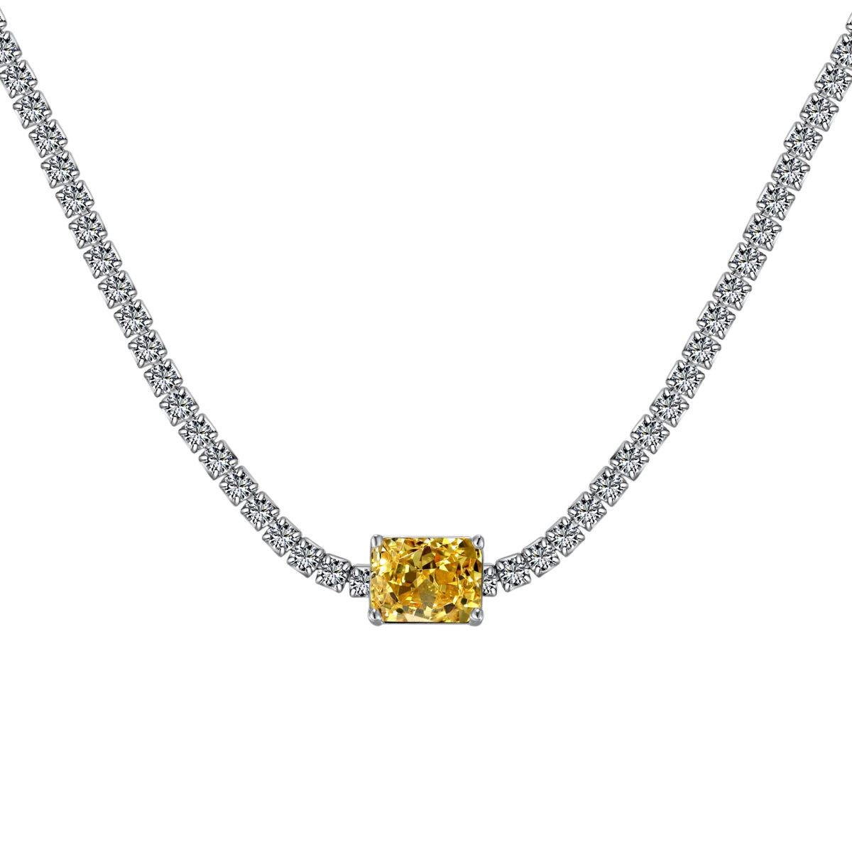 [Kincade Jewelrys] Collier orné d'une émeraude taille 2,0 carats