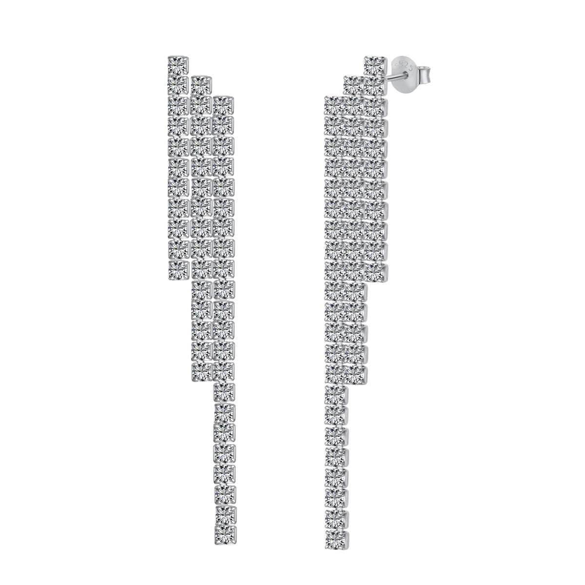 [Kincade Jewelry] Boucles d'oreilles de banquet luxueuses et délicates
