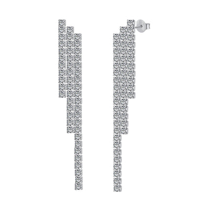 [Kincade Jewelry] Boucles d'oreilles de banquet luxueuses et délicates