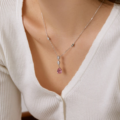 [Kincade Jewelrys] Collier éblouissant taille poire