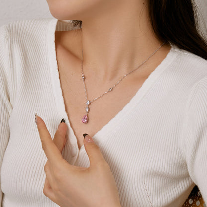 [Kincade Jewelrys] Collier éblouissant taille poire
