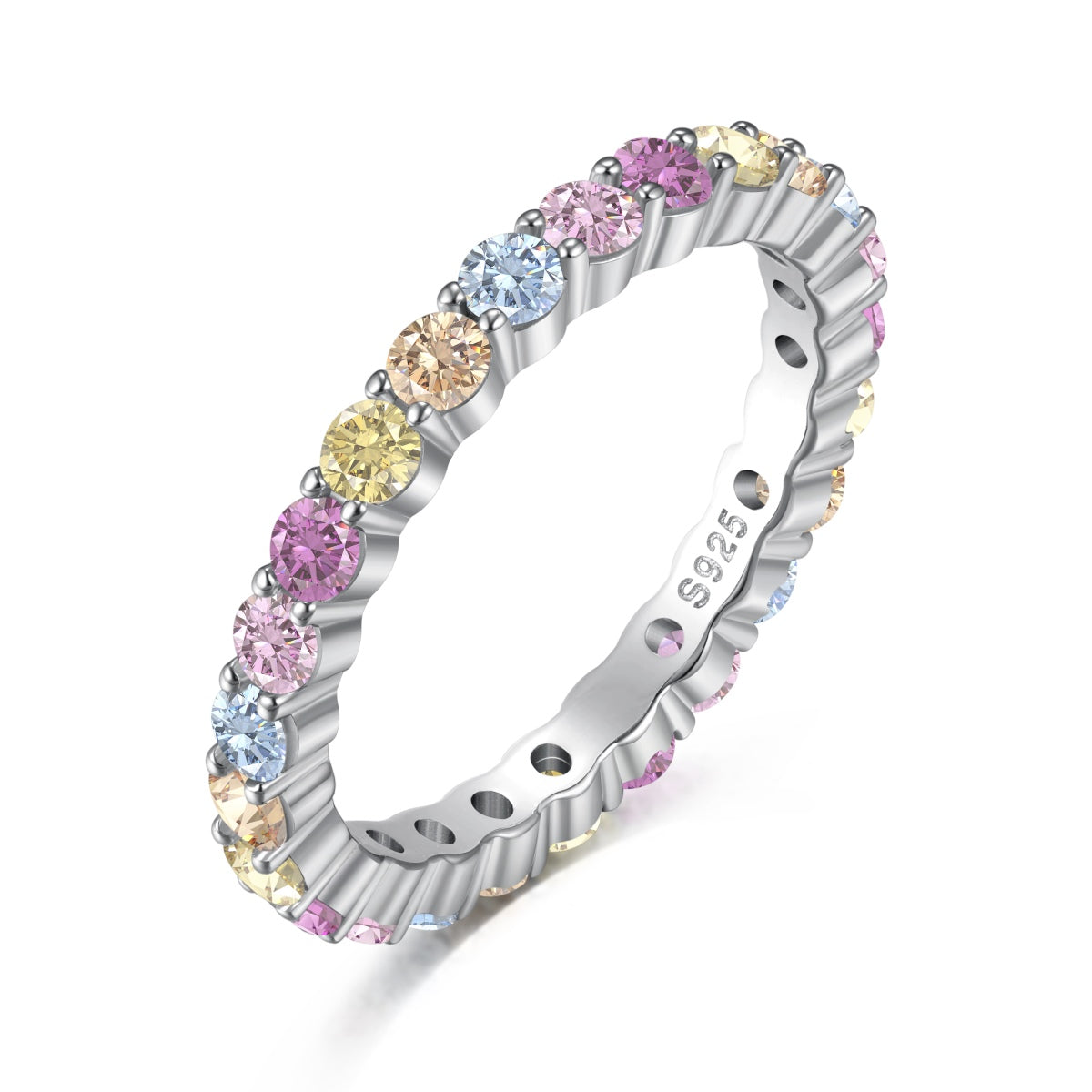 [Kincade Jewelrys]Dazzling Resplendent Round Cut Party Ring