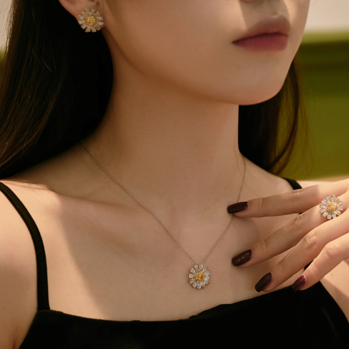[Kincade Jewelrys] Collier marguerite exquis