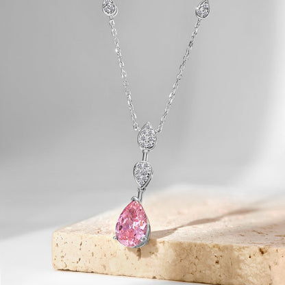 [Kincade Jewelrys] Collier éblouissant taille poire