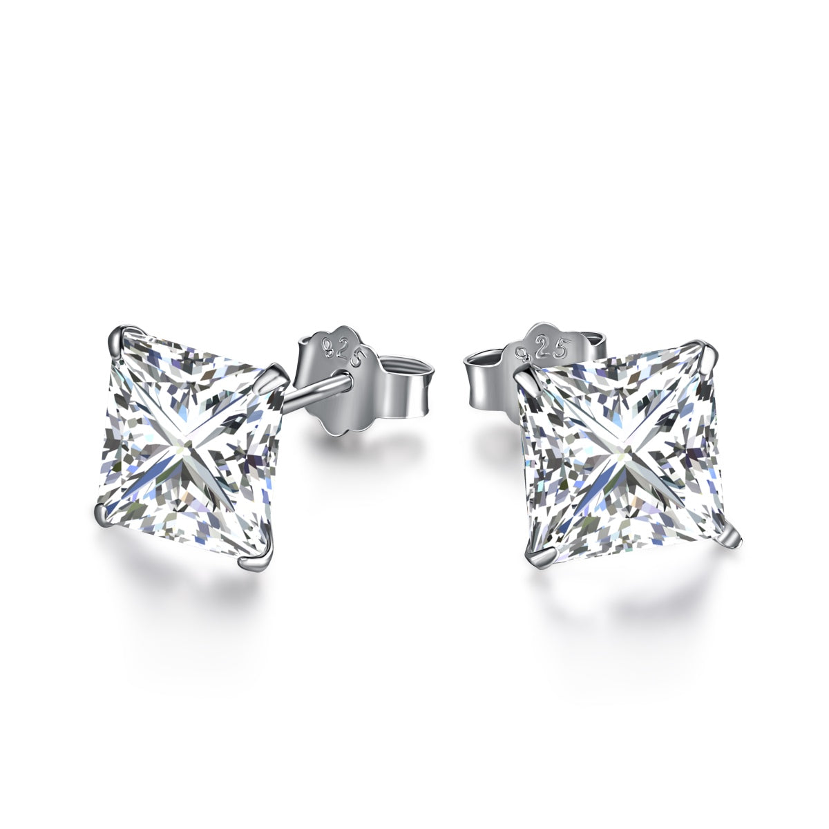 [Kincade Jewelrys] Boucles d'oreilles carrées ornées