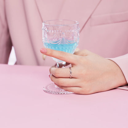 [Kincade Jewelrys] Bague de tous les jours à taille ronde et vibrante