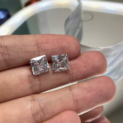 [Kincade Jewelrys] Boucles d'oreilles carrées ornées