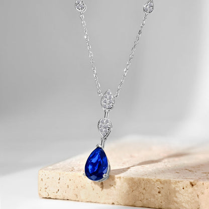 [Kincade Jewelrys] Collier éblouissant taille poire