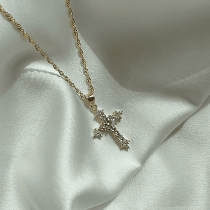 [Kincade Jewelrys] Collier délicat en forme de croix