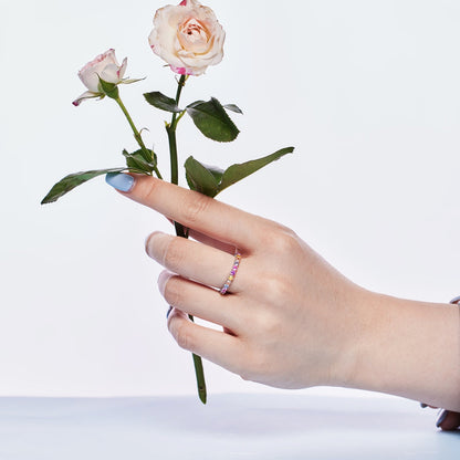 [Kincade Jewelrys]Dazzling Resplendent Round Cut Party Ring