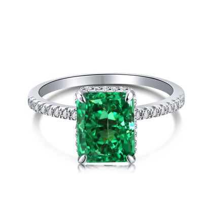 [Kincade Jewelry] Bague de fiançailles luxueuse de 4,0 carats