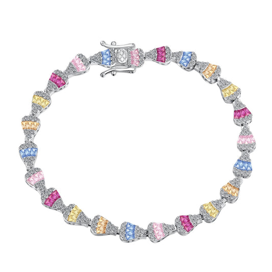 [Joyas Kincade] Pulsera diaria con forma de gota de agua radiante