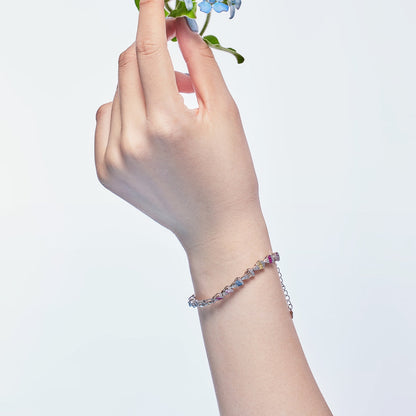 [Kincade Jewelrys] Bracelet quotidien en forme de goutte d'eau rayonnante