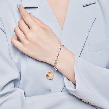 [Kincade Jewelrys] Bracelet quotidien en forme de goutte d'eau rayonnante