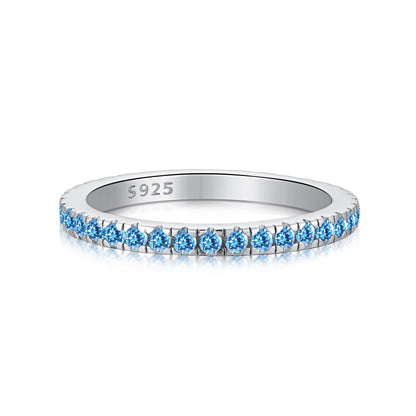 [Kincade Jewelrys]Delicate Sparkling Round Cut Daily Ring