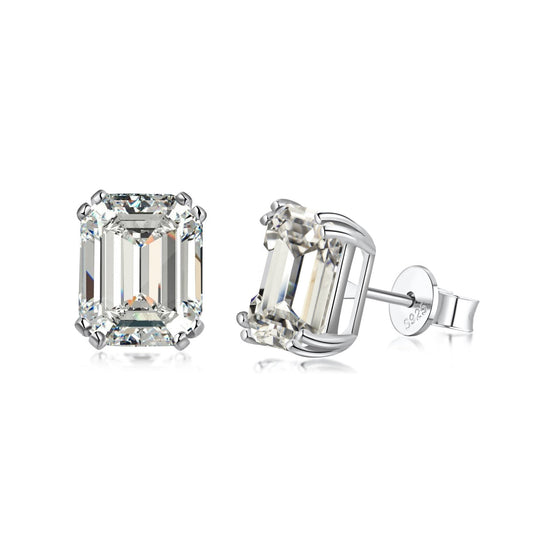 [Kincade Jewelrys] Boucles d'oreilles carrées éblouissantes