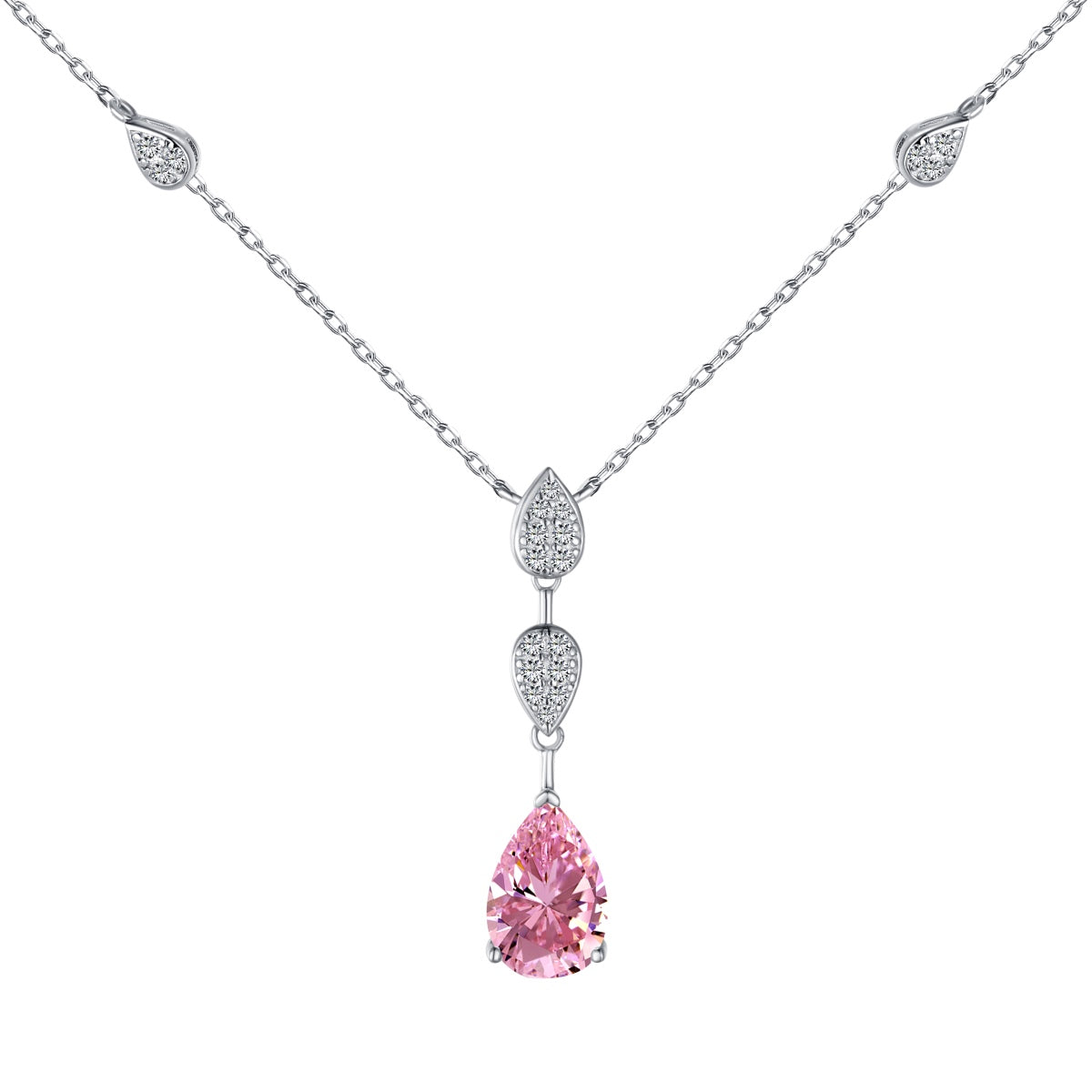 [Kincade Jewelrys] Collier éblouissant taille poire