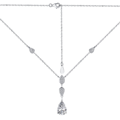 [Kincade Jewelrys] Collier éblouissant taille poire