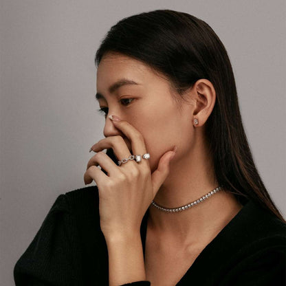 [Kincade Jewelrys] Collier élégant à chaîne tennis