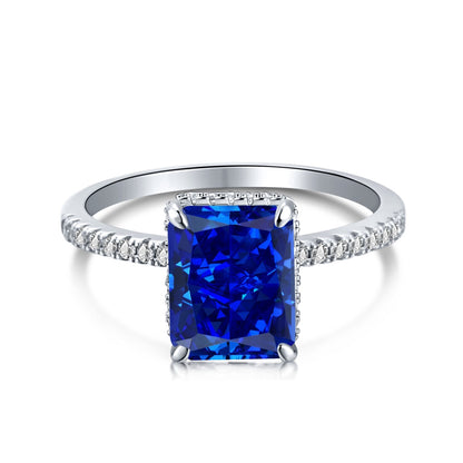 [Kincade Jewelry] Bague de fiançailles luxueuse de 4,0 carats