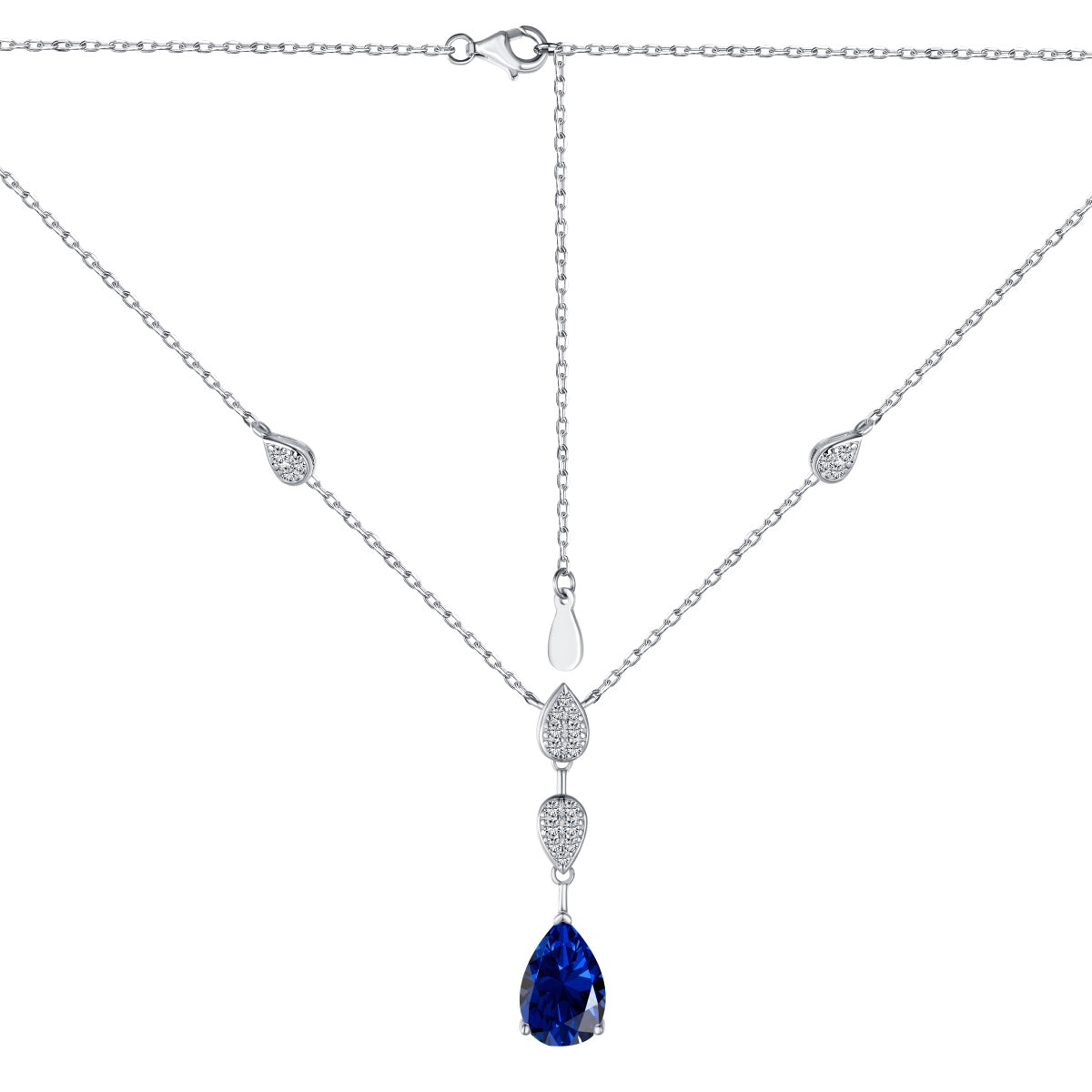 [Kincade Jewelrys] Collier éblouissant taille poire