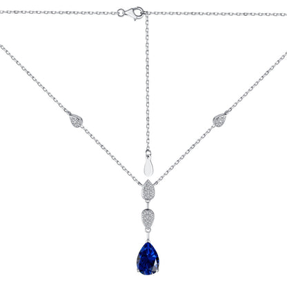 [Kincade Jewelrys] Collier éblouissant taille poire
