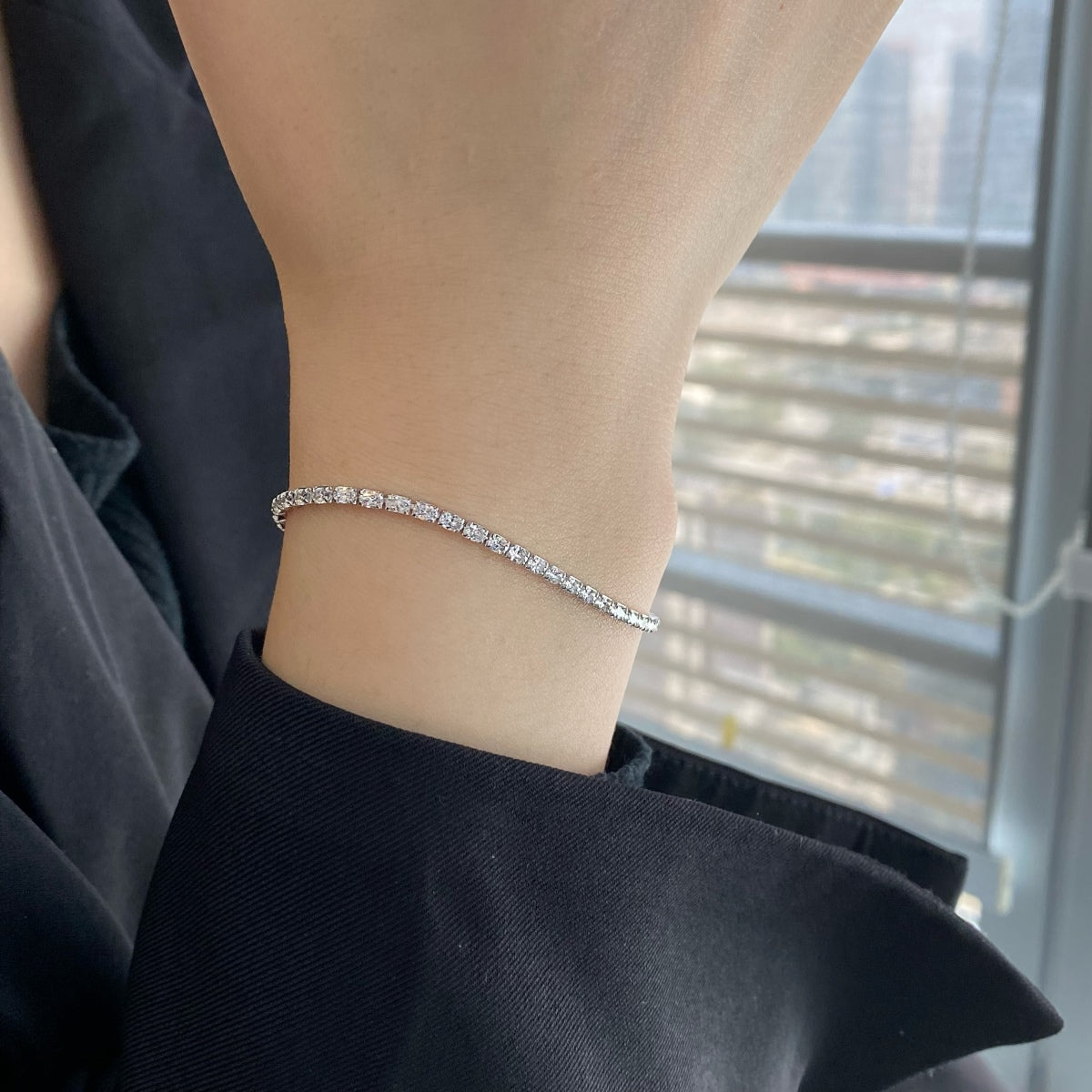 [Kincade Jewelrys] Bracelet quotidien élégant taille émeraude