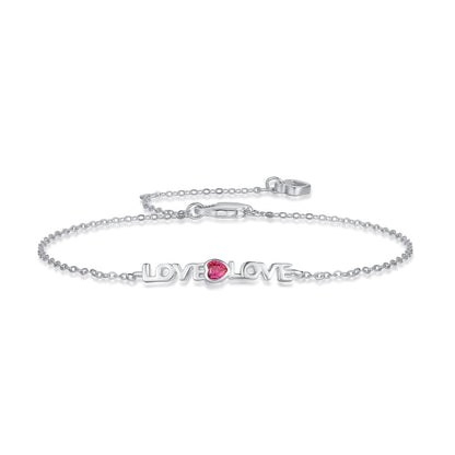 [Kincade Jewelrys] Bracelet romantique en forme de cœur pour amoureux