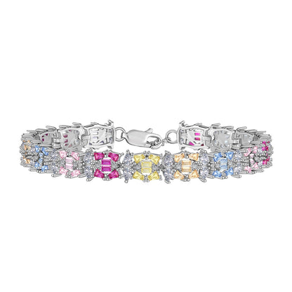 [Kincade Jewelrys] Bracelet de fête délicat et coloré à plusieurs coupes