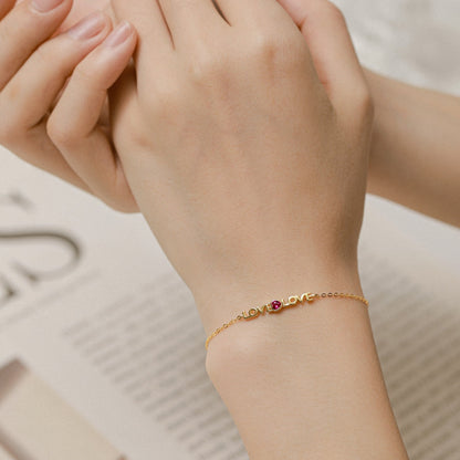 [Kincade Jewelrys] Bracelet romantique en forme de cœur pour amoureux