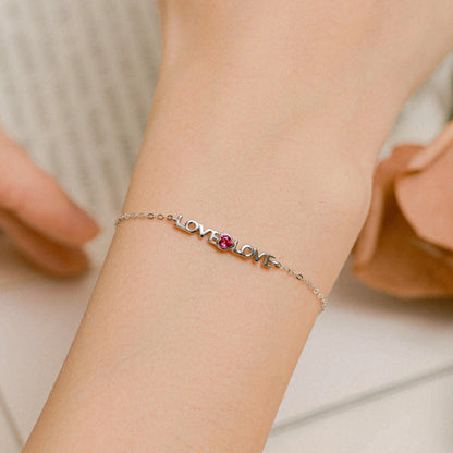 [Kincade Jewelrys] Bracelet romantique en forme de cœur pour amoureux