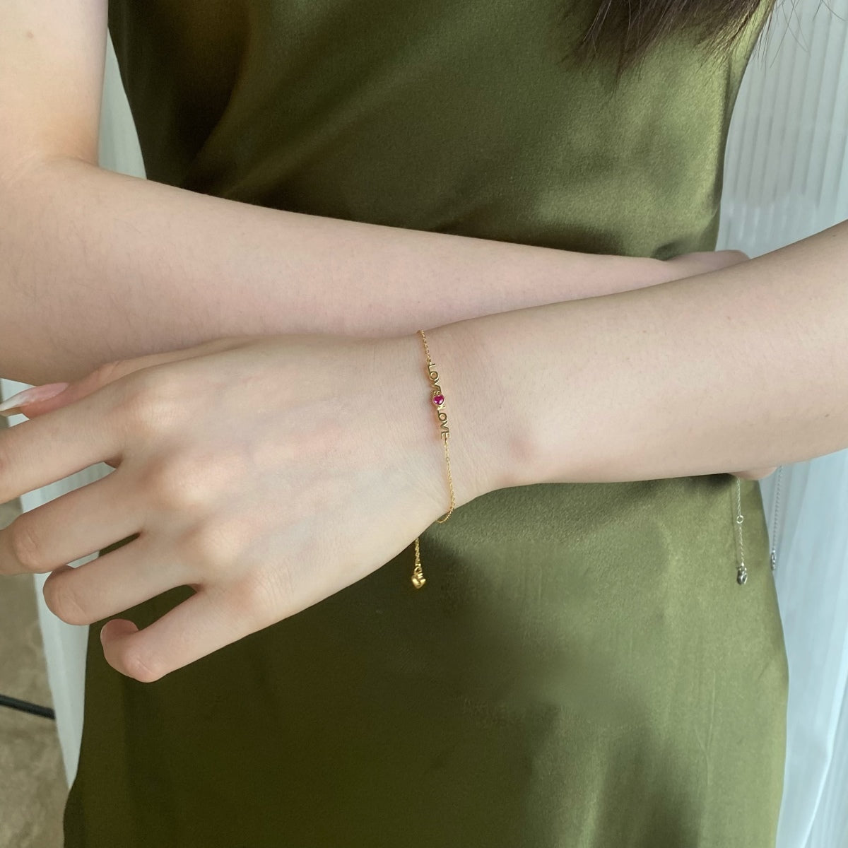 [Kincade Jewelrys] Bracelet romantique en forme de cœur pour amoureux