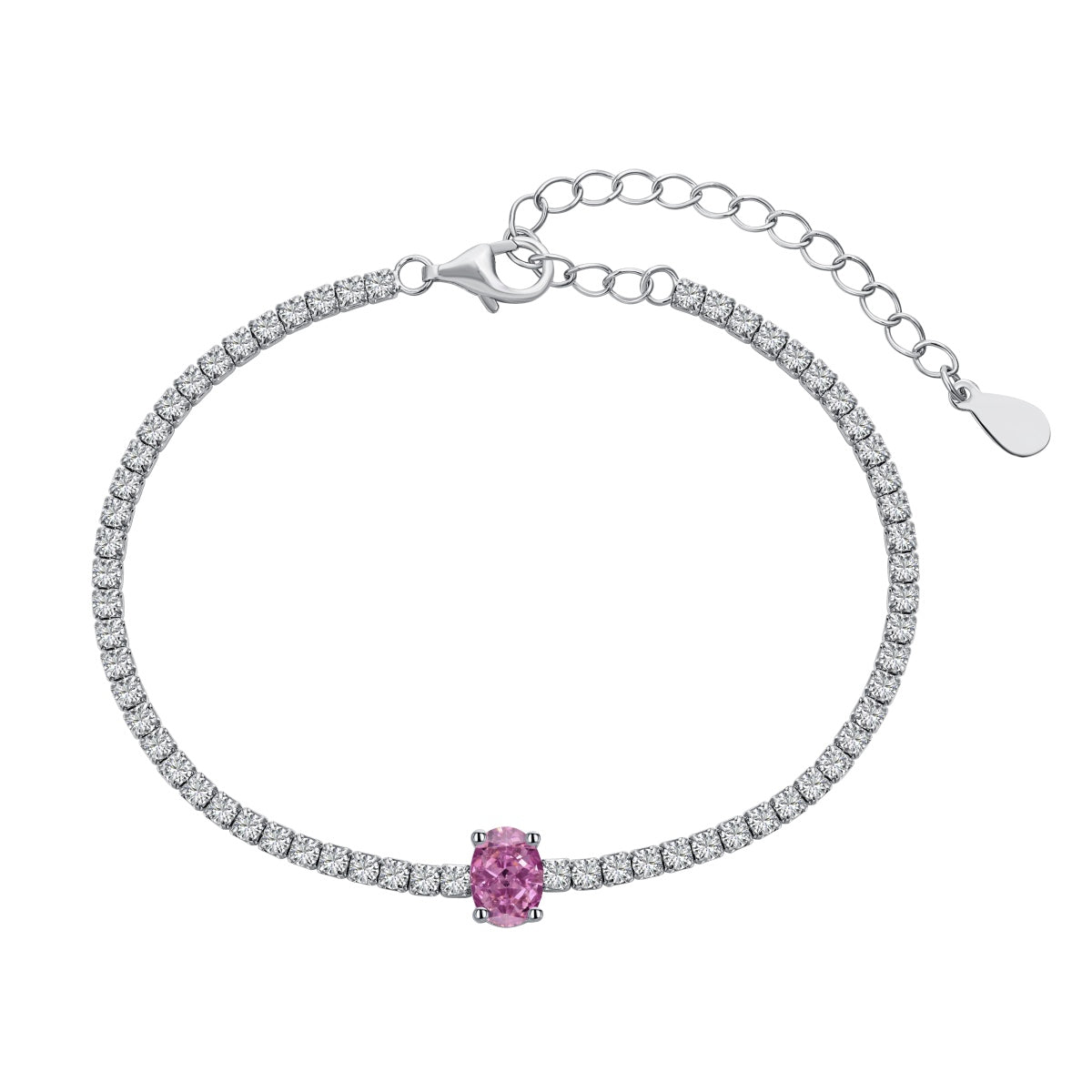 [Kincade Jewelrys] Bracelet quotidien exquis de 0,75 carat à taille ovale