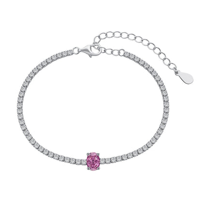 [Kincade Jewelrys] Bracelet quotidien exquis de 0,75 carat à taille ovale