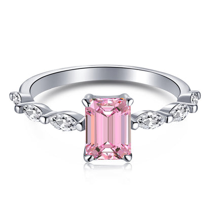 [Kincade Jewelry] Bague quotidienne délicate et resplendissante de 1,0 carat
