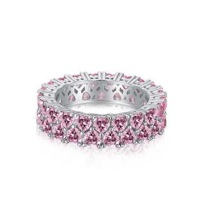 [Kincade Jewelrys]Sparkling Full Heart Ring