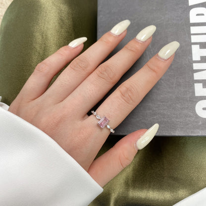 [Kincade Jewelry] Bague quotidienne délicate et resplendissante de 1,0 carat